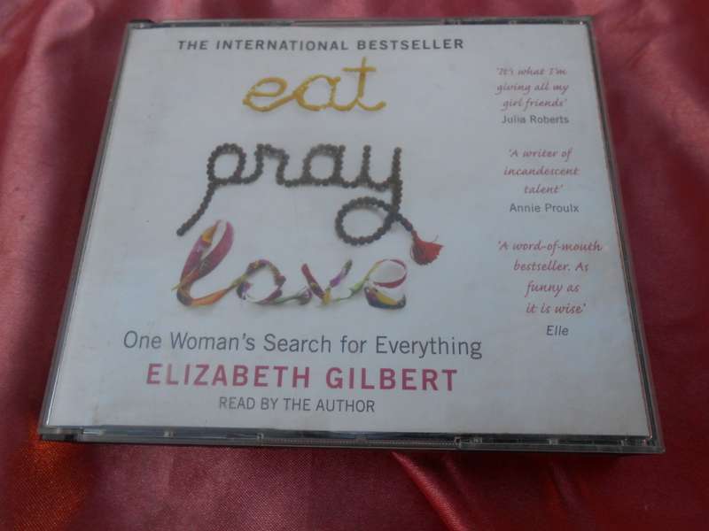 CD Eat Pray Love.  Audio Book.