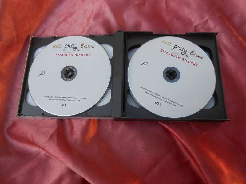 CD Eat Pray Love.  Audio Book.