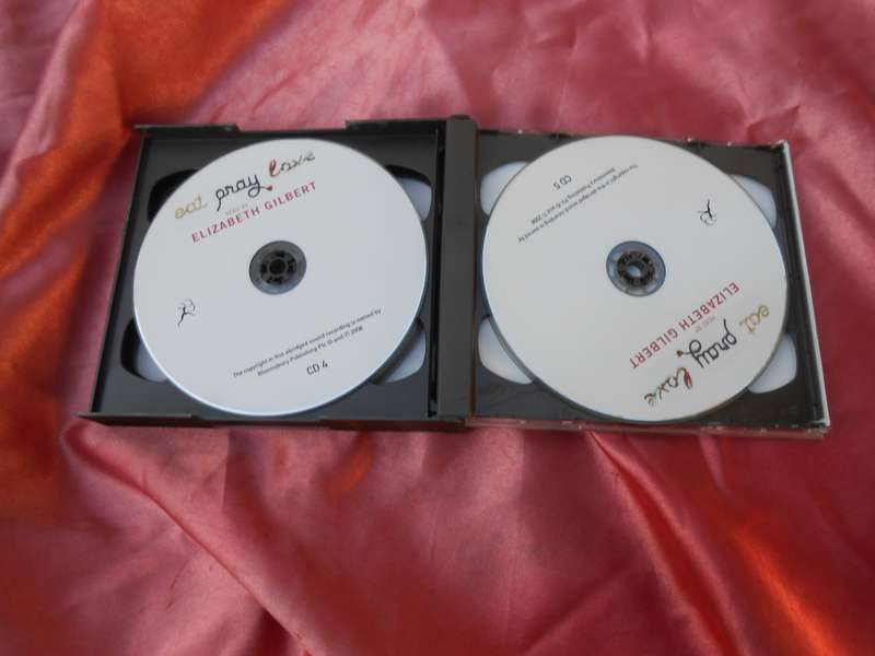 CD Eat Pray Love.  Audio Book.