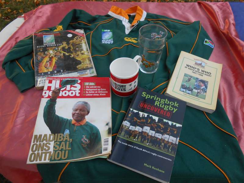 Rugby job lot.