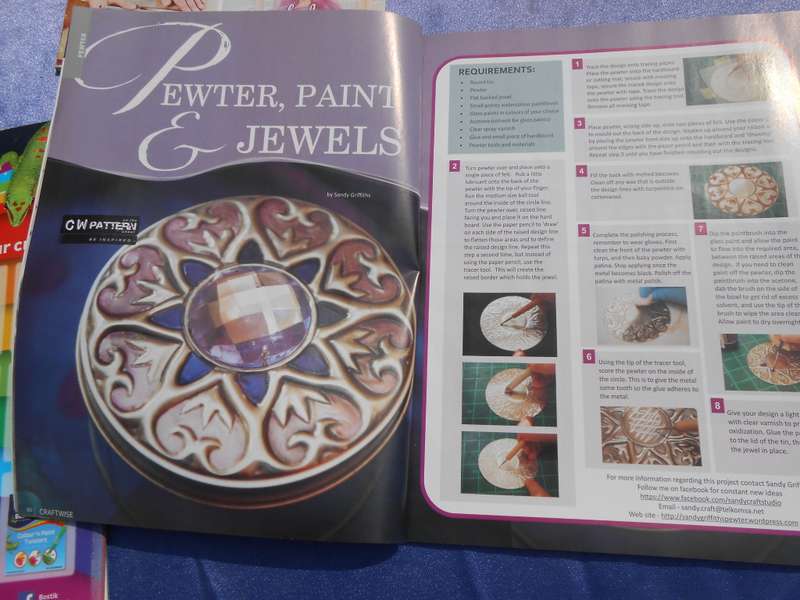 Craft magazines.  Joblot.  (There are 5).