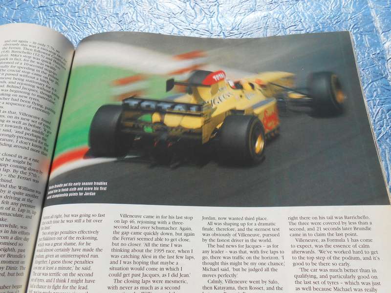 `Autosport`  magazine  1996.