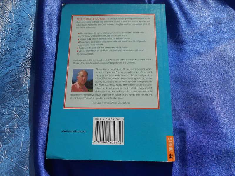 `Reef Fishes & Corals`  East Coast of Southern Africa. Soft cover.