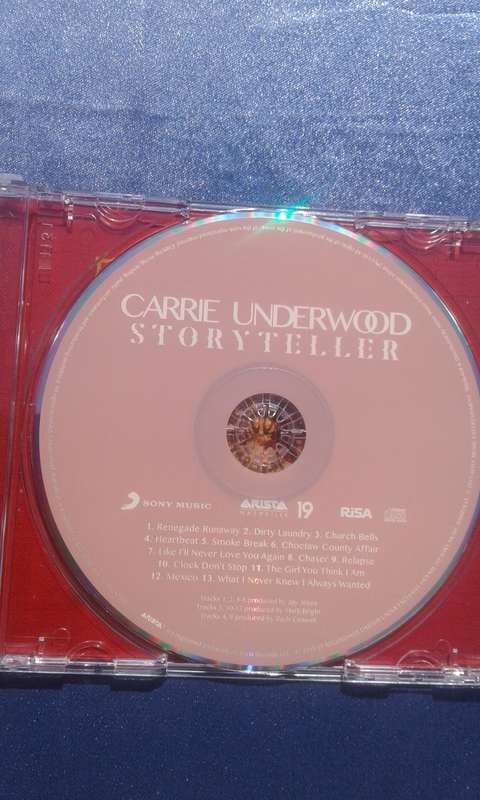 CD. Carrie Underwood.