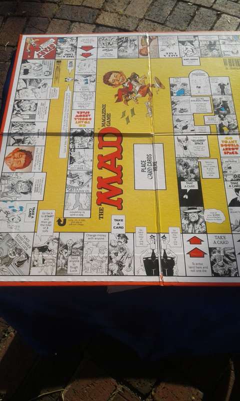 The Mad Magazine Game.  Complete and in a very good  condition.