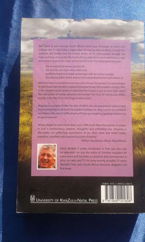 `Magenta `  Denis  Beckett. Soft cover.
