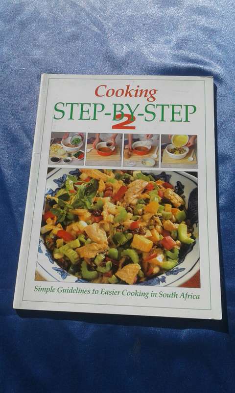 `Cooking Step-by-Step 2` Soft cover.