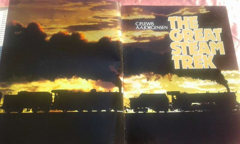`The Great Steam Trek` Hard cover.