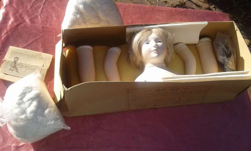 Limited edition.  No. 251/300.  Bartholomina Hand-made Doll Kit.