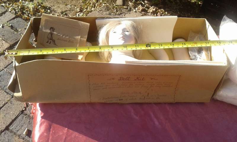 Limited edition.  No. 251/300.  Bartholomina Hand-made Doll Kit.