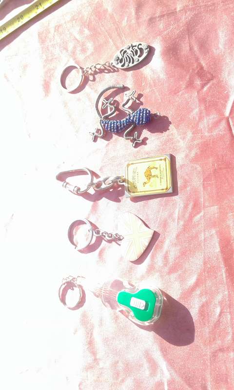 Joblot of keyrings.