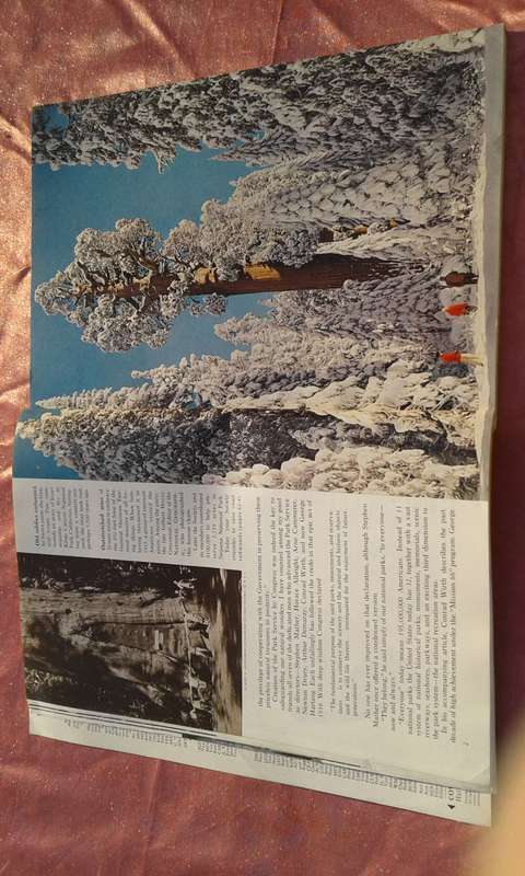 1966 `National Geographic`. Magazine.  Volume 130.  No. 1.
