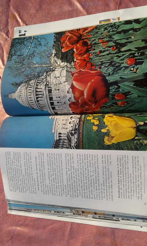 1966 `National Geographic`. Magazine.  Volume 130.  No. 1.
