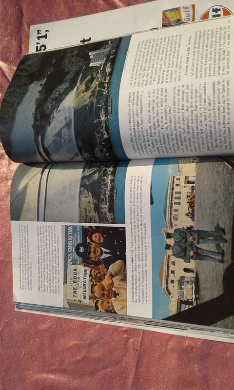 1966 `National Geographic`. Magazine.  Volume 130.  No. 1.