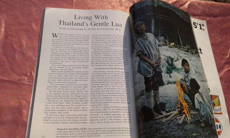1966 `National Geographic`. Magazine.  Volume 130.  No. 1.