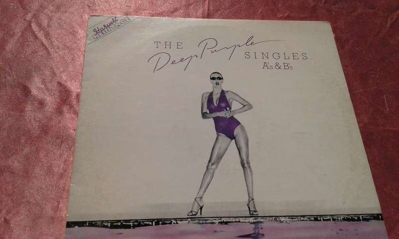 Vinyl LP. The Deep Purple Singles A`s & B`s.  G   VG+