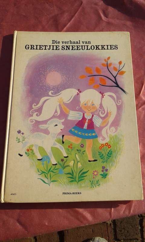 `Die Verhaal van Grietjie Sneeulokkies`  Hard cover.