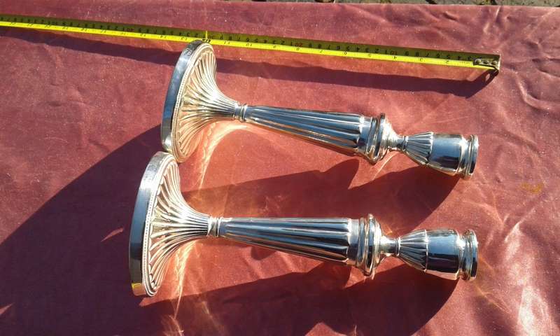 E.P.N.S. Candlesticks.