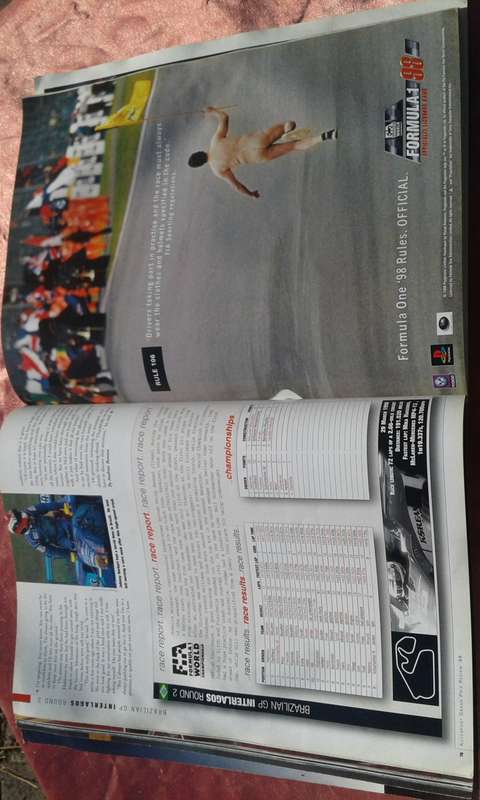 `Autosport Grand Prix 'Review 1998"   Magazine.