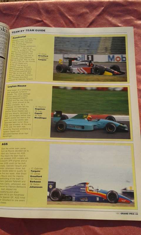 "Grand Prix Review '91" Magazine.