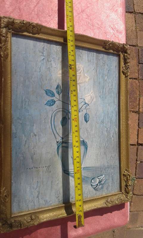 Old Tretchikoff print.  Rose.  Small 300x350.