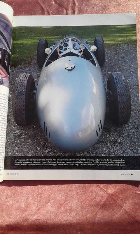 `Motorsport magazine.  March, 2003.