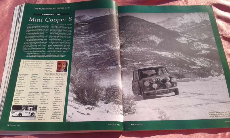 Motorsport.  September , 1997.   Magazine.