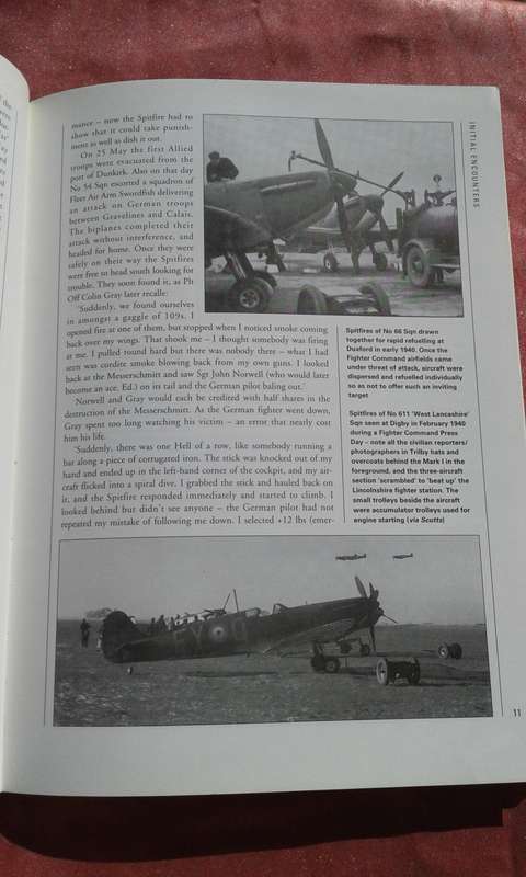 "The Legendary Spitfire Mk I/I 1939-41"   Soft cover.