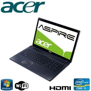 ACER ASPIRE 7739, CORE I3-380M,2.53GHZ, 4GB 500GB 17,3" WIN7, BRAND NEW