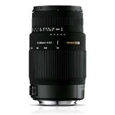 Sigma 70-300mm F4-5.6 DG Macro Lens for Nikon