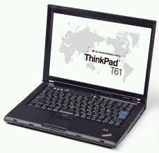 Lenovo ThinkPad T61 Notebook 1.83Ghz 2GB RAM 160GB HD DVD Win 7