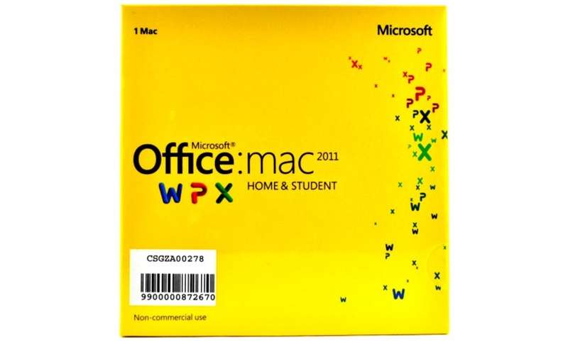 Office for Mac Home & Student 2011 - 1 Pack