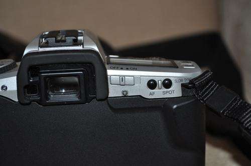 Minolta Dynax 5 rear close-up