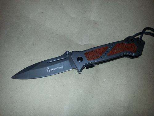 BROWNING knives DA53 folding knife camping tactical pocket knife **R1.00 NO RESERVE AUCTION**