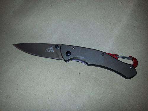 Gerber Gator Clip Point Plain Edge Folding Knife  **R1.00 NO RESERVE AUCTION**