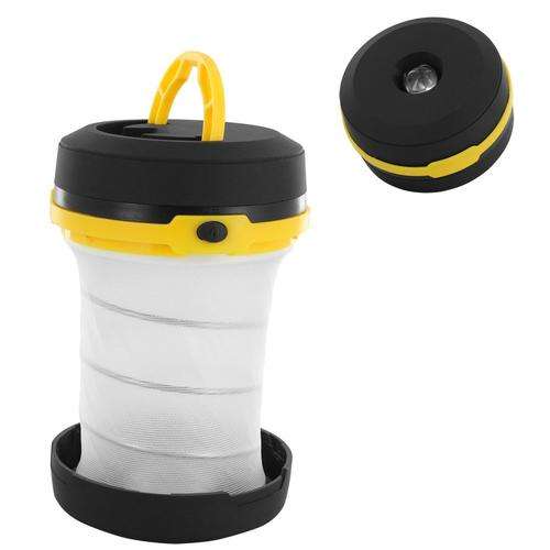 Portable pop-up led lantern flashlight camping light ultralight flashligh. **R1 NO RESERVE AUCTION**