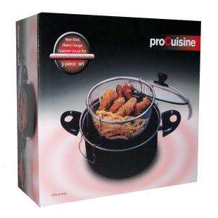 Procuisine 3 Piece Deep Fryer Set **R1 NO RESERVE AUCTION**