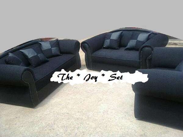 Joy 2-2-1-1 lounge suite, MADE CUSTOM PER ORDER, various colours avail.