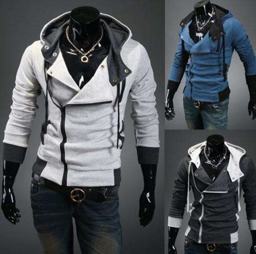 Mens Hoodie with 3 colors avail.