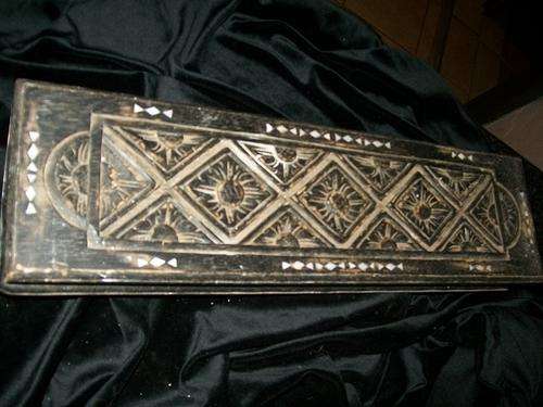 Stunning Indonesian Trinket Box with Mother of Pearl Inlay!