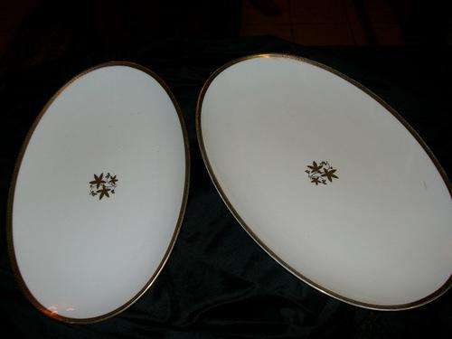 Pair of Large Noritake Meat Platters