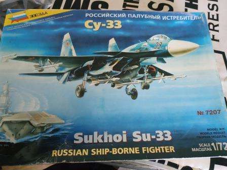 Sukhoi su 33 aircraft model kit