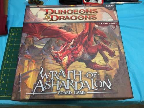 DandD Wrath of Ashardalon boardgame