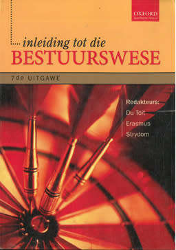 Inleiding tot die Bestuurswese. Management