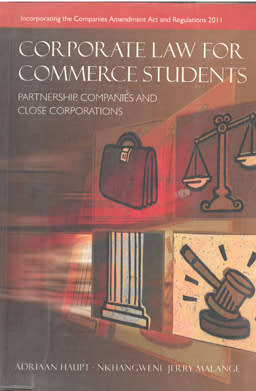 Corporate Law for Commerce Students.