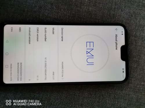 Huawei P20 Lite Dual Sim in excellent condition and comes with extras - give away!!