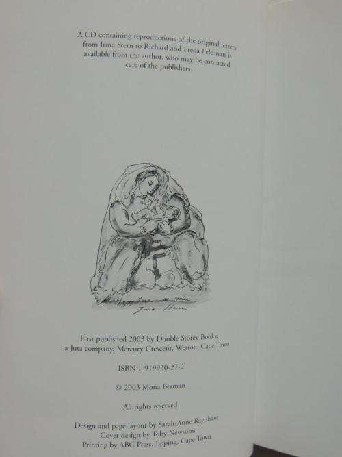Remembering Irma: Irma Stern: A Memoir with Letters by Mona Berman