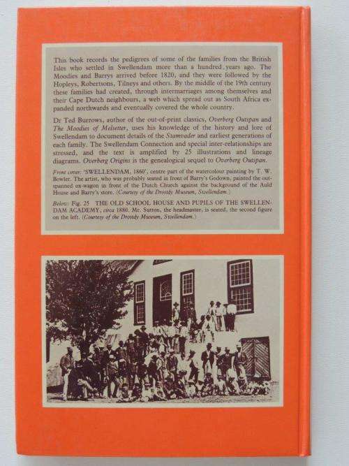 Overberg origins: The English-speaking Swellendam families by Edmund H Burrows