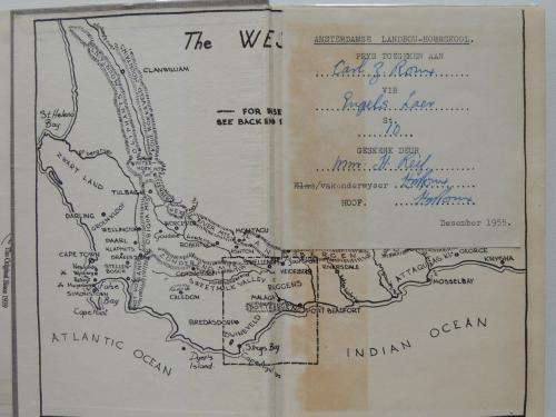 Overberg Outspan:Chronicle of People and Places in South-Western Districts of the Cape - EH Burrows