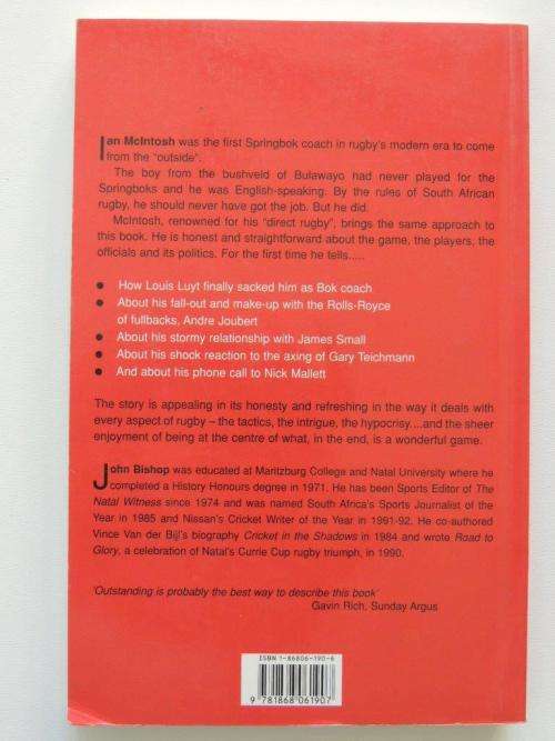 Mac, The Face of Rugby, The Ian McIntosh Story with John Bishop - INSCRIBEB by I McIntosh, J Bishop